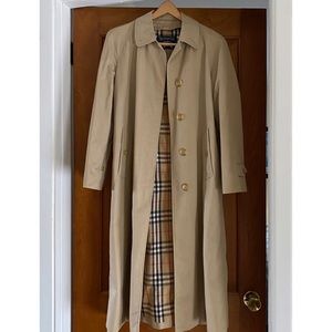 Vintage Burberry Long Trench Coat